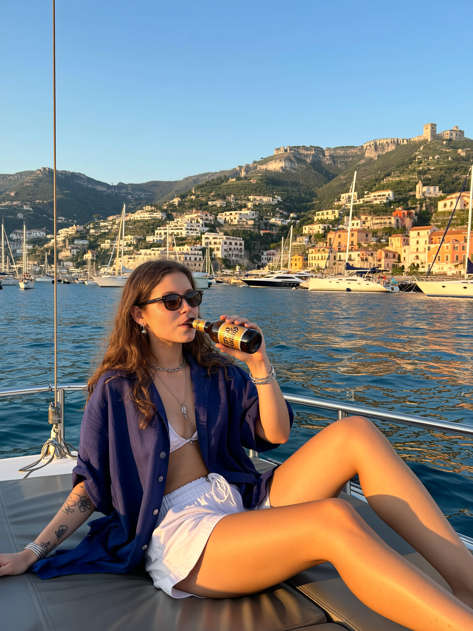 Пример нейрофотосессии с футуристическими акцентами